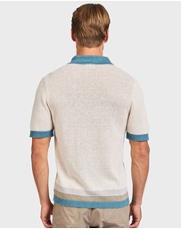 Academy Brand - Gatsby Stripe Knit SS Shirt