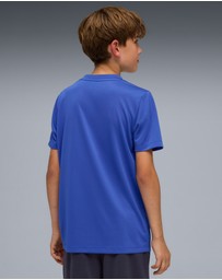 Puma - Train All Day Essentials Cat Logo Tee - Teens