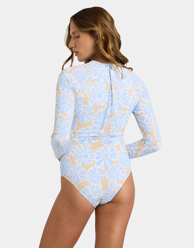 Roxy - Womens Daisy Haze Long Sleeve One Piece Swimsuit