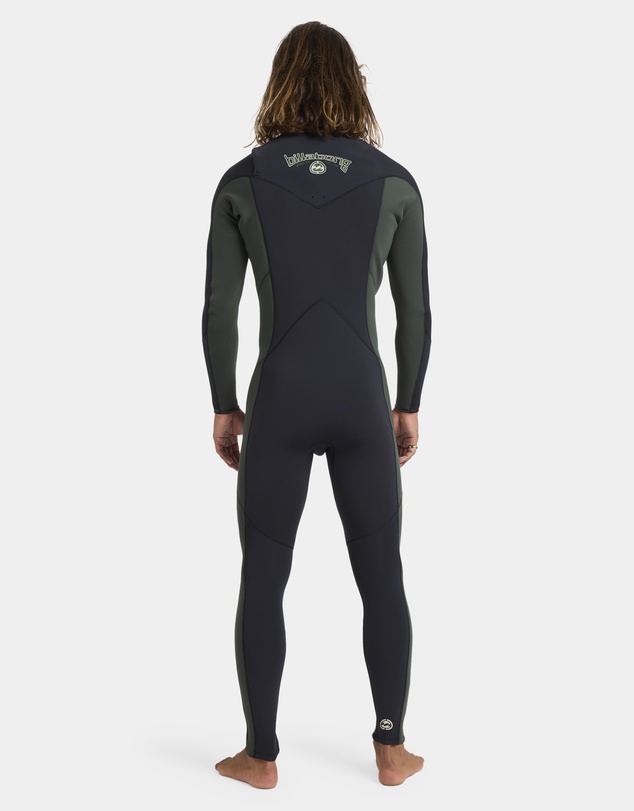 Billabong - Mens 3/2Mm Absolute Natural Chest Zip Wetsuit