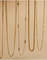Najo - Rivière Yellow Gold Necklace (45cm)
