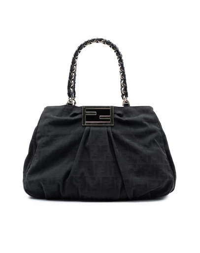 Pre-Loved by Azura Reborn - Pre-Loved Zucca Canvas Mia Chain Tote