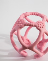 Playground - Silicone Teething Ball - Light Pink