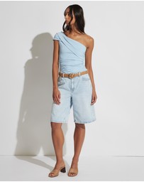Decjuba - Ivy One Shoulder Twist Top