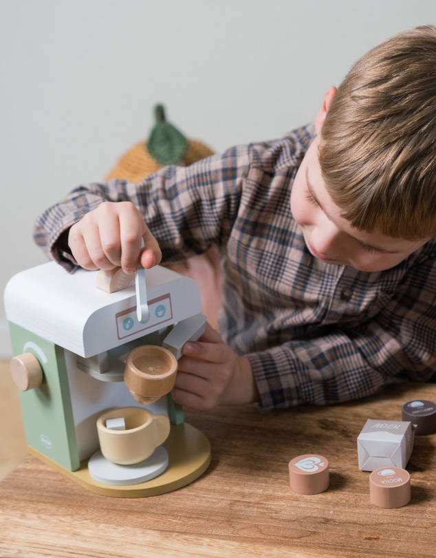 Dantoy - Dantoy - Playful Wood - Coffee Machine XL