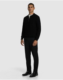 yd. - Angus Long Sleeve Polo Knit