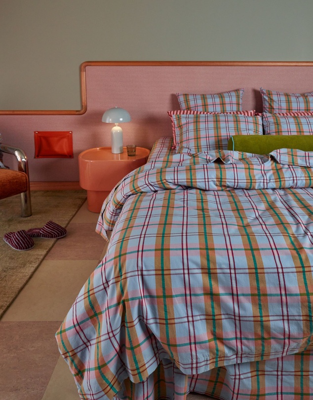 Mosey Me - Confetti Plaid Quilt Cover