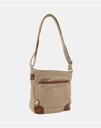 Pierre Cardin - Pierre Cardin Nylon Anti-Theft Cross Body Bag