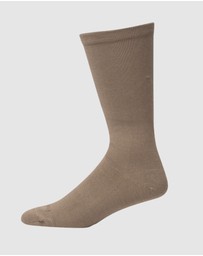 Pussyfoot - 3 Pack Non Tight Cuff Bamboo Crew Socks