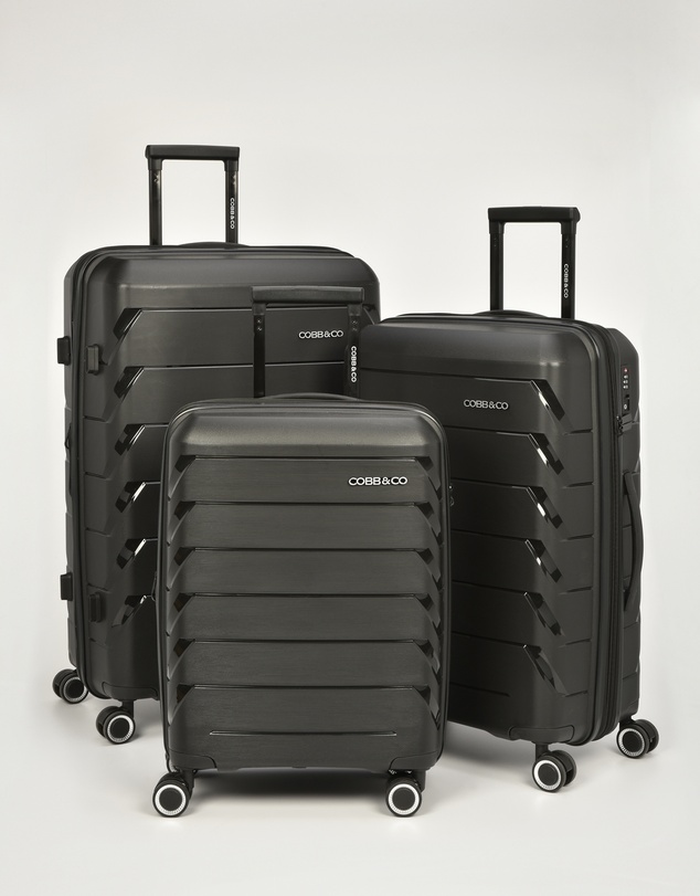Cobb & Co - Brisbane 3 Piece Hardside Luggage Set