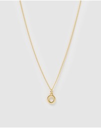 Izoa - Alphabet Letter O Necklace