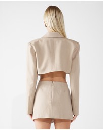 BY.DYLN - Zayne Cropped Blazer