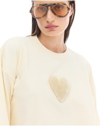 THE TALES - We Love Velvet Heart Long Sleeve Tee