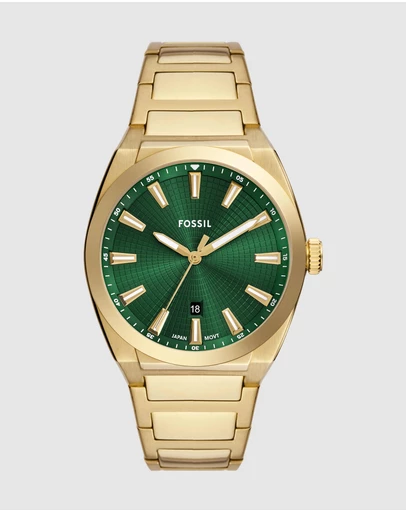 Fossil - Everett Gold Tone Analogue Watch