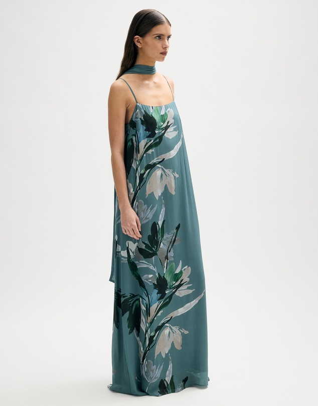 Minima Esenciales - Icehouse Floral Maxi Dress