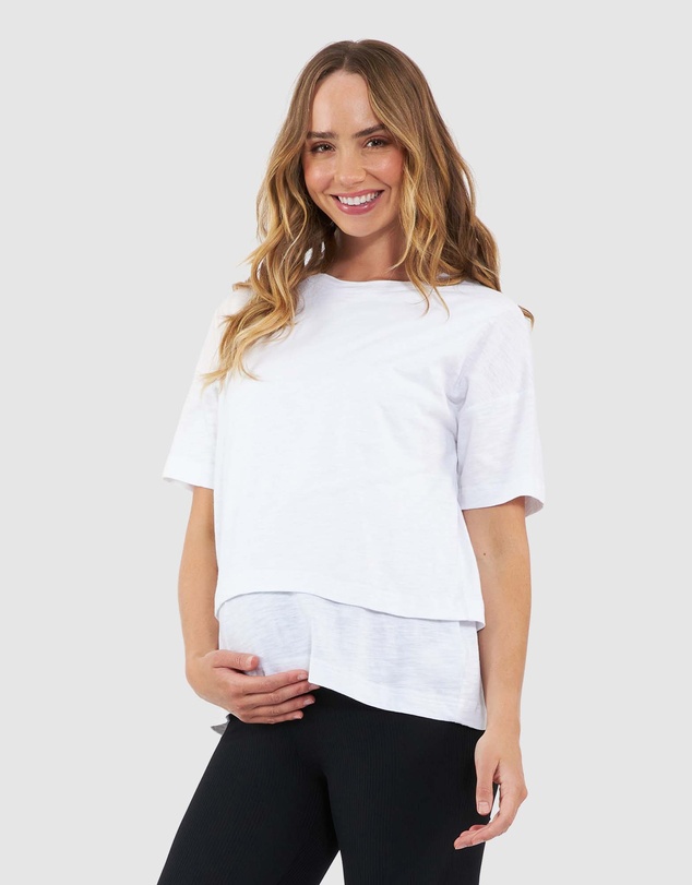 Ripe Maternity - Claud Nursing Tee