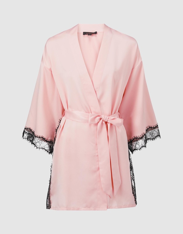 Ann Summers - Cherryann Satin Lace Robe