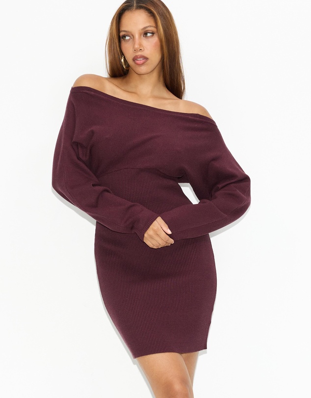 Dazie - Nori Slouchy Knit Dress