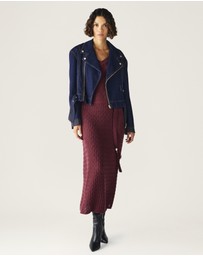 MOS The Label - Sia Denim Biker Jacket