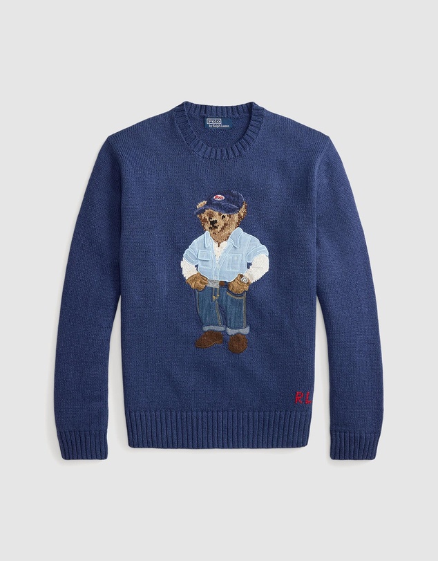 Polo Ralph Lauren - Polo Bear Linen-Cotton Sweater