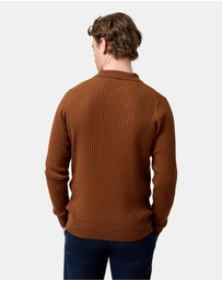 Brooksfield - Polo Pulllover