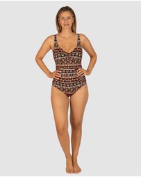 Baku Swimwear - Morocco D/E Cup Ring Front One Piece Swimsuit