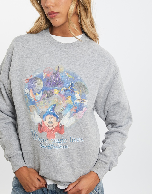 Vintage by The Real Deal - Pre Loved - Vintage 90s Mickey Mouse Walt Disney World Sweatshirt
