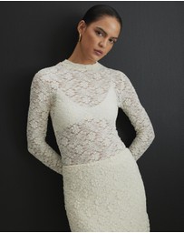 AERE - Brielle Lace Top