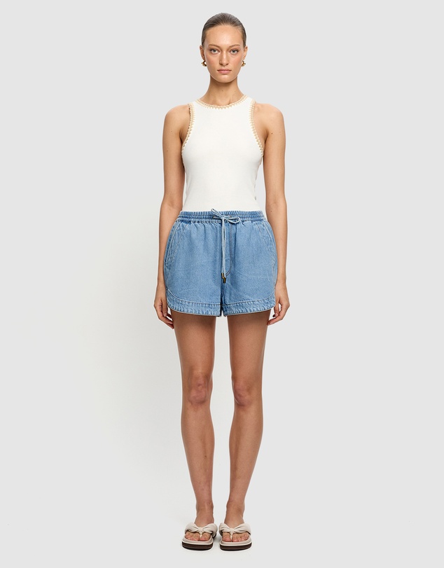 KIVARI - Emilie Denim Shorts