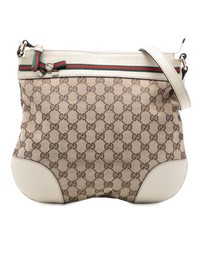 Pre-Loved by Azura Reborn - Pre-Loved GG Canvas Web Mayfair Crossbody