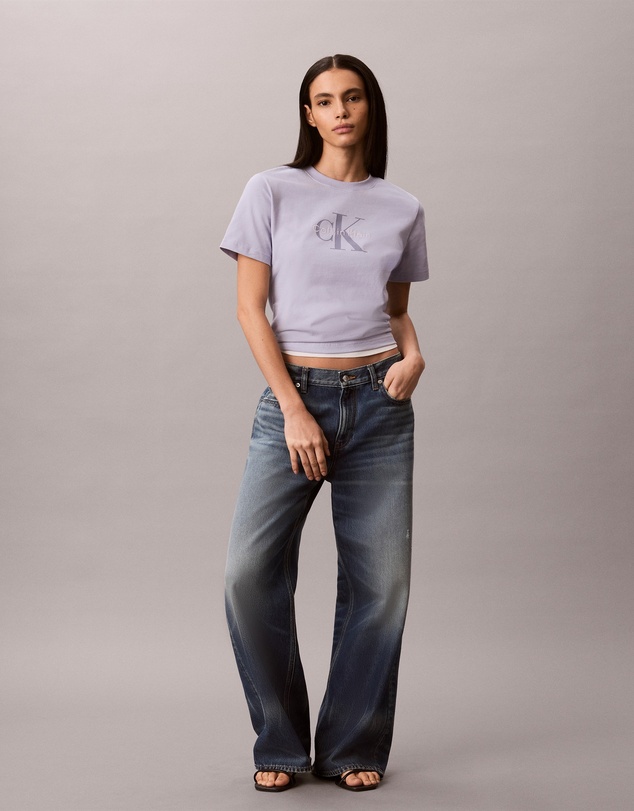 Calvin Klein Jeans - Embroidered Monogram Logo Tee