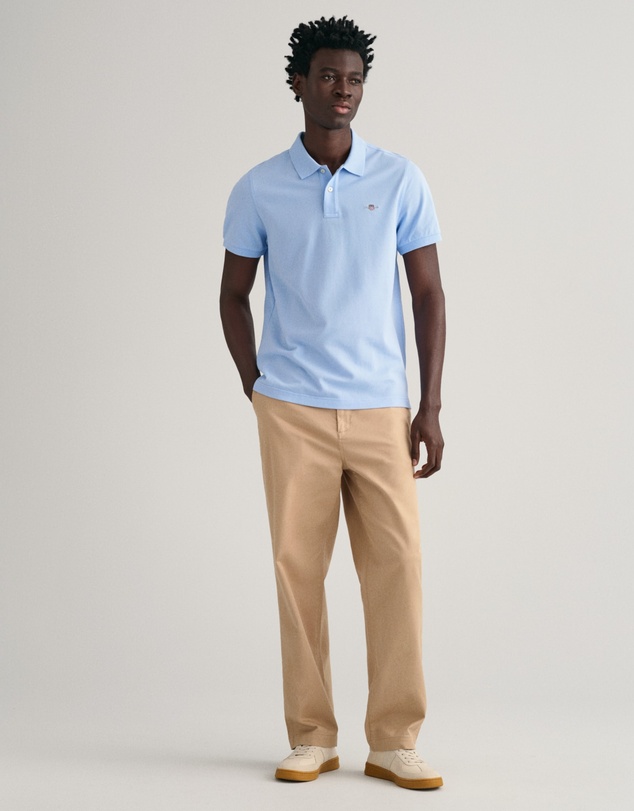 Gant - Regular Fit Shield Piqué Polo Shirt