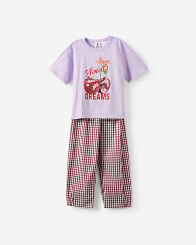 VINTAGE LILACBERRY JAM GINGHAM