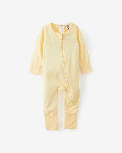 Cotton On Kids - Growie Long Sleeve Zip Romper