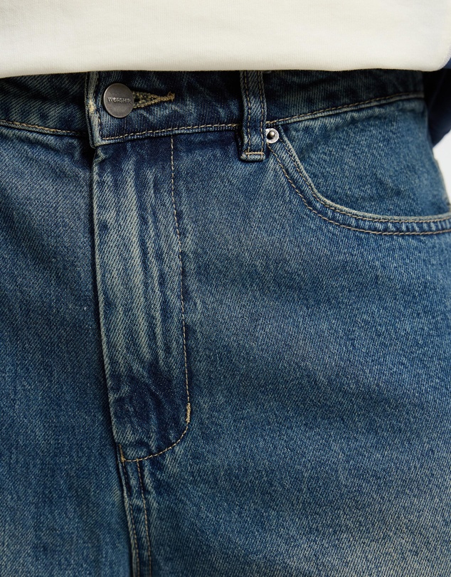 Worship - Devlish Carpenter Jean Shorts