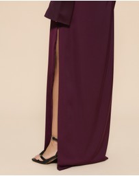 CHANCERY - Manar Asymmetric Draped Shoulder Dress