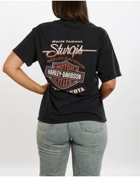 Vintage by The Real Deal - Pre Loved - Vintage Harley Davidson 'South Dakota' Tee
