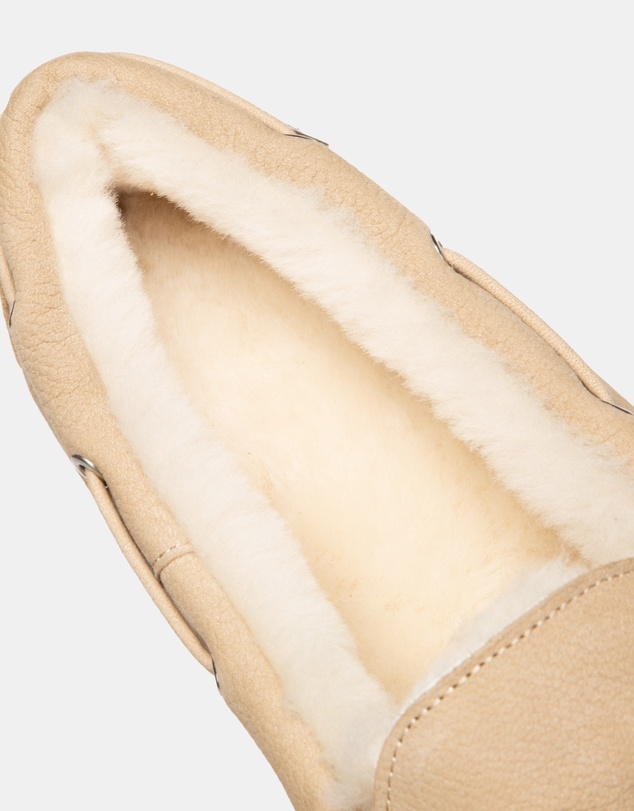 EVERAU - EverAU Ugg Pommie Cow Leather Upper Moccasins