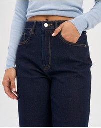 ONLY - Juicy High Waisted Wide Leg Jeans