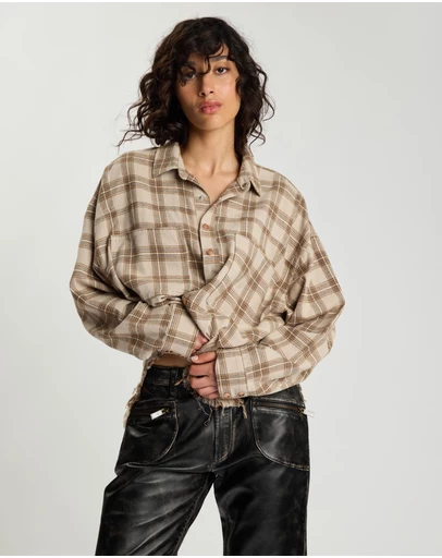 ONE TEASPOON - Daria Havana Flannel Shirt