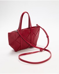 Calvin Klein - Woven Mini Tote Crossbody Bag