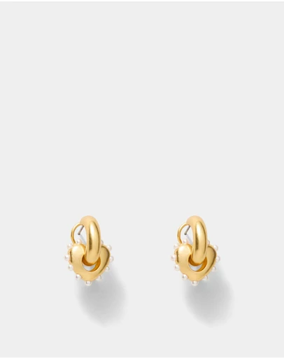 MIMCO - Adore Heart Hoop Earrings