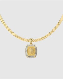 GUESS - Lion King Charm Necklace 53cm