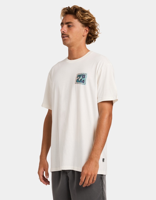 Billabong - Mens Crayon Wave Premium T-Shirt
