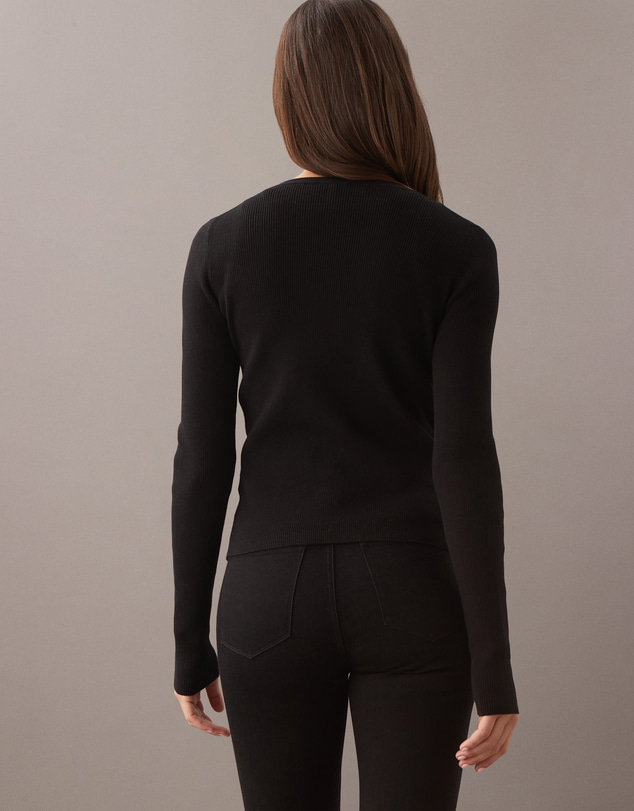 Calvin Klein Jeans - Slim Ribbed Cotton Cardigan