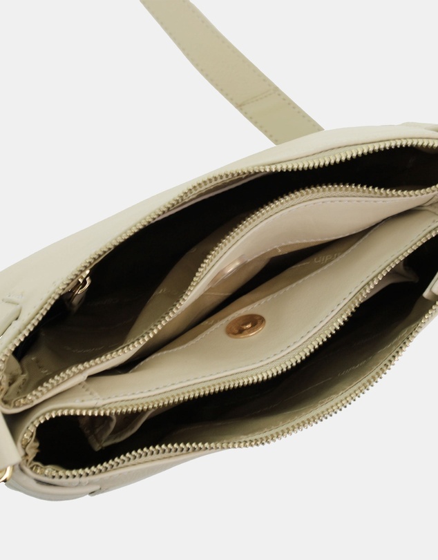 Pierre Cardin - Pierre Cardin Ladies Leather Sleek Crossbody Bag