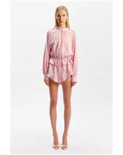 Bardot - Lorelle Frill Detail Playsuit