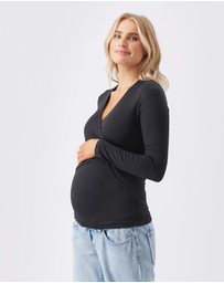 Ripe Maternity - Luxe Knit Embrace Nursing Top