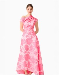 Elliatt - Dionne Asymmetrical Maxi Gown