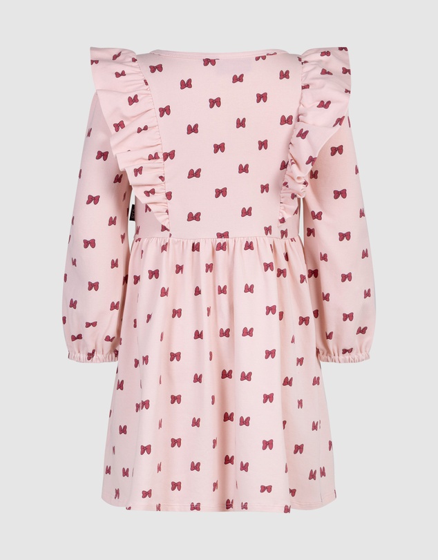 Rock Your Kid - Minnie Mouse Minnie Bow Long Sleeve Jersey Dress